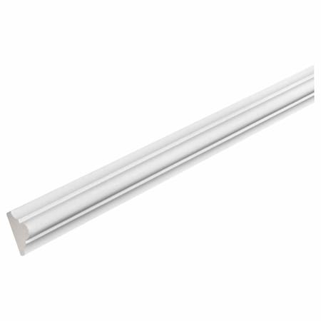 Ekena Millwork 2 1/4"H x 1 1/8"P, 12' Length, Chair Rail Moulding MLD611-12